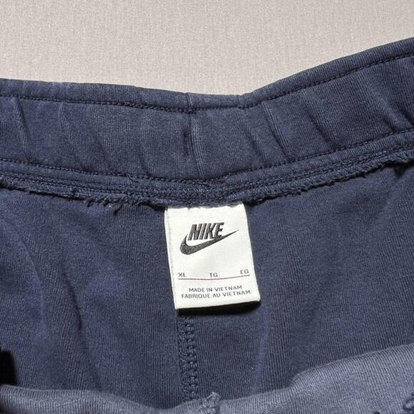 Nike Tech Fleece Joggers Pants Mens XL Blue CU4495-451 Tapered Cuffed Sweatpants - Picture 7 of 15